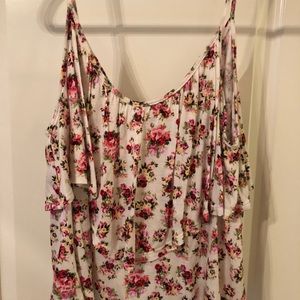 Floral Modern Top